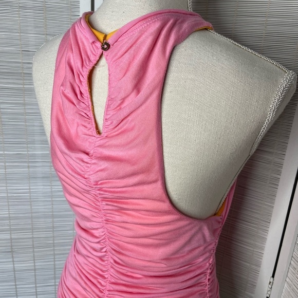 Pilcro Reversible Ribbed Tank Top Orange Pink Size M New without Price Tag - Picture 4 of 12